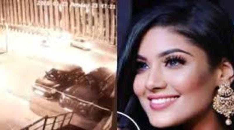 अभिनेत्री हर्षिल कालियाच्या कार अपघाताचे सीसीटीव्ही दृश्य (Actress Harshil Kalia Car Accident CCTV)