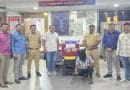 पुणे पोलीस गुन्हे शाखेने जप्त केलेले पिस्तूल आणि अटक केलेला आरोपी.