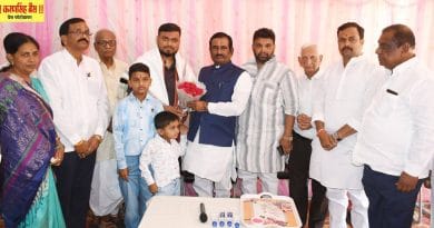 Rishikesh Palimkar UPSC Success - Felicitation in Nanded