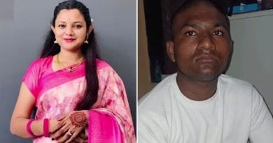 चंद्रपूरमधील दुर्गापूर येथील लिव्ह-इन पार्टनरची हत्या प्रकरणातील पीडित महिला आणि आरोपीचा फोटो.