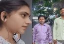 मुलीची हत्या करणारा आरोपी बाप आणि मृत मुलीचा फोटो.