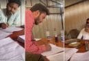 लातूर-औसा महामार्गावरील ढाब्यावर मद्यपान करत पेपर तपासणारे शिक्षक; संतापजनक व्हिडिओ व्हायरल.