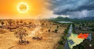 Maharashtra Weather Heatwave and Rain Alert Map