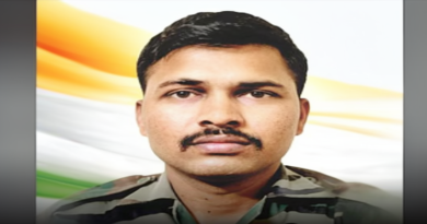 भारतीय सैन्य दलातील जवान विशाल सदाशिव घोडके यांचा फोटो