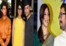 अभिनेता आमिर खान त्याच्या पत्नी रीना दत्ता, किरण राव आणि कथित तिसरी पत्नी सोबतचा कोलाज फोटो