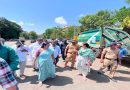 आमदार स्नेहा दुबे पंडित: वसई पूर्व येथे धडक कारवाई! वसई पूर्व भागात नागरी सुविधा आणि अतिक्रमणाची पाहणी करताना आमदार स्नेहा दुबे पंडित सोबत पोलीस आणि महानगरपालिका अधिकारी.